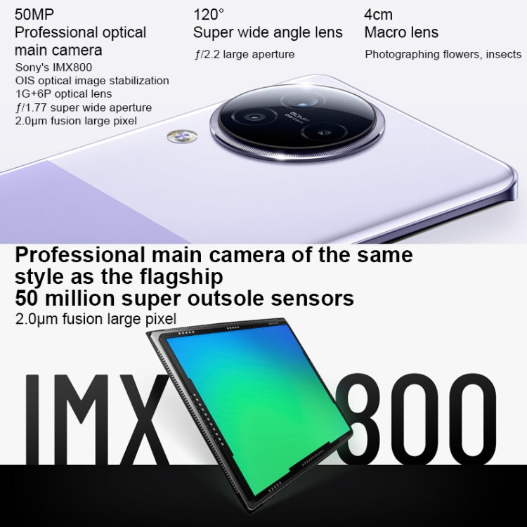 Triple Back Cameras + Dual Front Cameras, In-screen Fingerprint Identification, 4500mAh Battery, 6.55 inch MIUI 14 Dimensity 8200-Ultra Octa Core 4nm up to 3.1GHz, Network: 5G, NFC, 16GB+1TB Triple Back Cameras + Dual Front Cameras, In-screen Fingerprint Identification, 4500mAh Battery, 6.55 inch MIUI 14 Dimensity 8200-Ultra Octa Core 4nm up to 3.1GHz, Network: 5G, NFC, 16GB+1TB